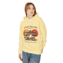 Load image into Gallery viewer, Stars Hollow Unisex Lightweight Hooded Sweatshirt, Cozy Fall Layer, Perfect Gift for Gilmore Girls Fans, Casual Weekend Wear, Stylish [...]