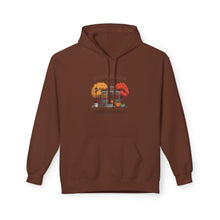 Load image into Gallery viewer, Stars Hollow Autumn Fleece Hoodie, Cozy Sweatshirt, Fall Fashion, Unisex Apparel, Gift for Friends, Casual Wear