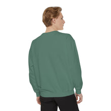 Load image into Gallery viewer, Cozy Faith Sweatshirt | Unisex Garment-Dyed Graphic Sweatshirt, Thanksgiving Apparel, Bible Verse Clothing, Church Wear, Fall Fashion